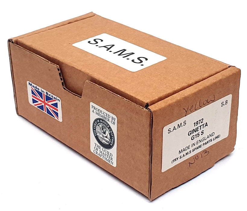 S.A.M.S. 1/43 Scale S.8 - 1972 Ginetta G15 Series III - Yellow