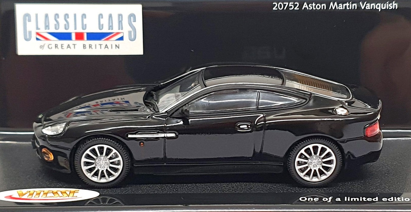 Vitesse 1/43 Scale Diecast 20752 - Aston Martin Vanquish - Black