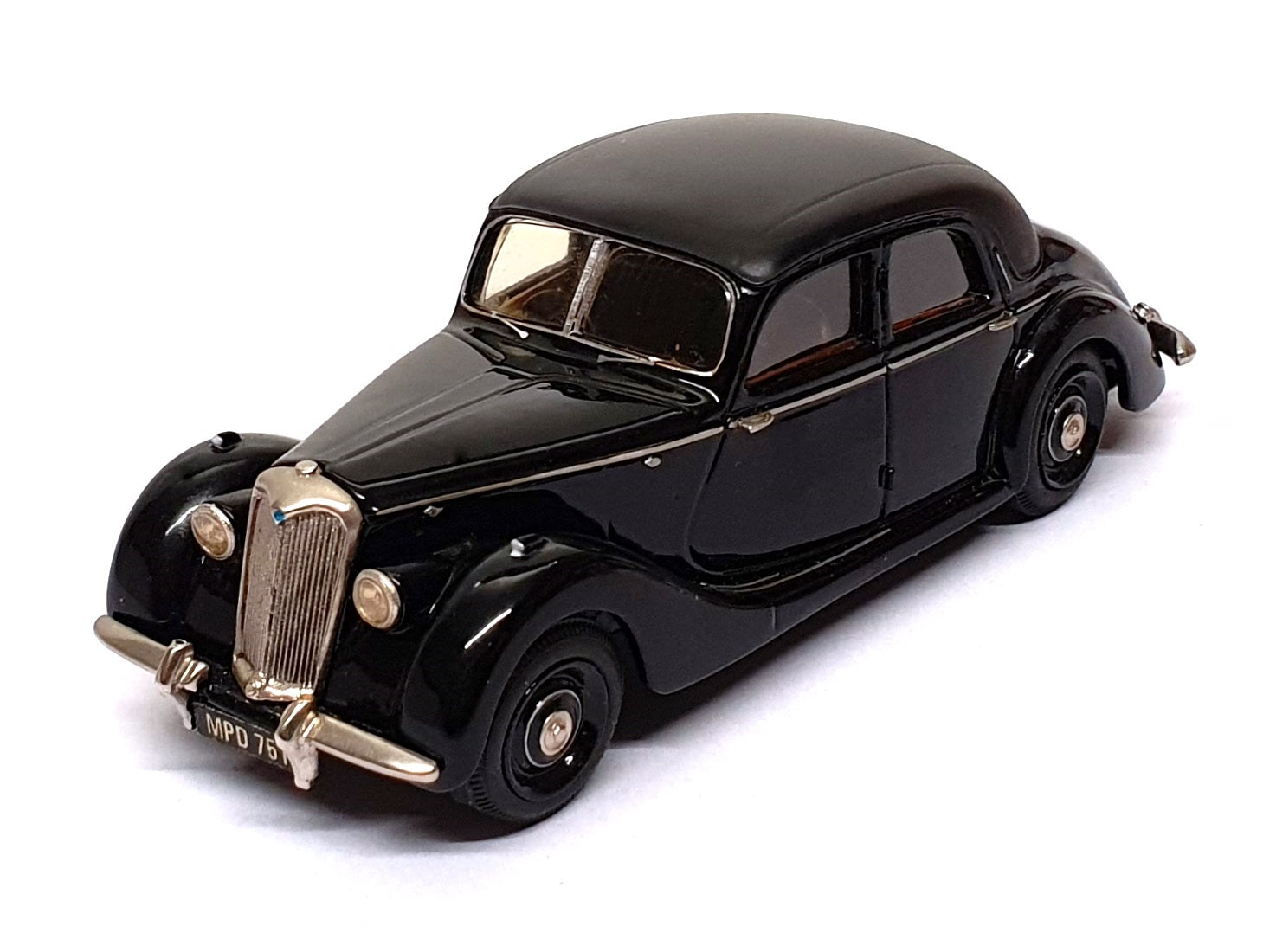 Crossway Models 1/43 Scale MPD 751 - 1946 Riley RMA Saloon - Black