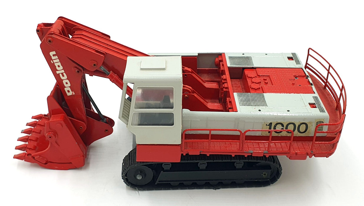 CEF 1/50 Scale Diecast CEF03 - Poclain 1000 Excavator Shovel - Red/White