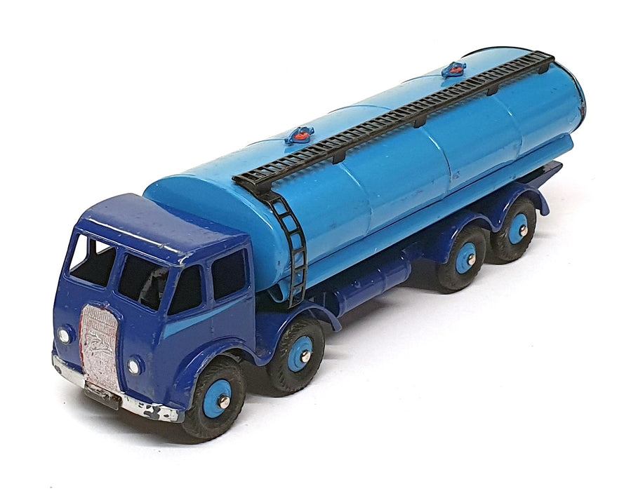 Dinky Supertoys Original Diecast 504 - Foden 14 Ton Tanker Truck - Blue/Lt. Blue