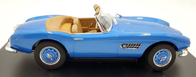 Norev 1/18 Scale Diecast 183234 - BMW 507 1956 - Metallic Blue