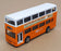 Corgi Appx 13.5cm Long C675/14  - Metrobus GM Buses Rt. 82 - White/Orange