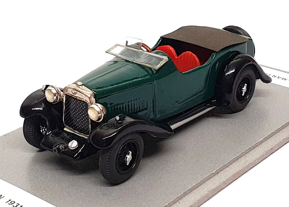 Unknown Brand ? 1/43 Scale UB3132 - 1931-32 Aston Martin Roadster - Green