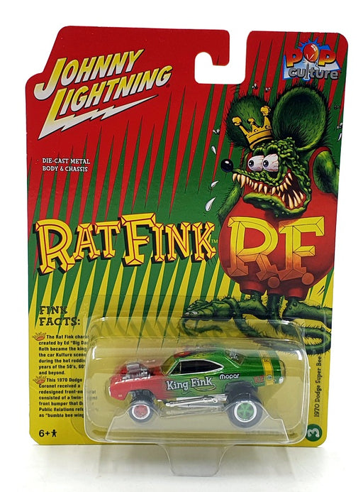 Johnny Lightning 1/64 Scale JLPC008 - 1970 Dodge Super Bee - Rat Fink
