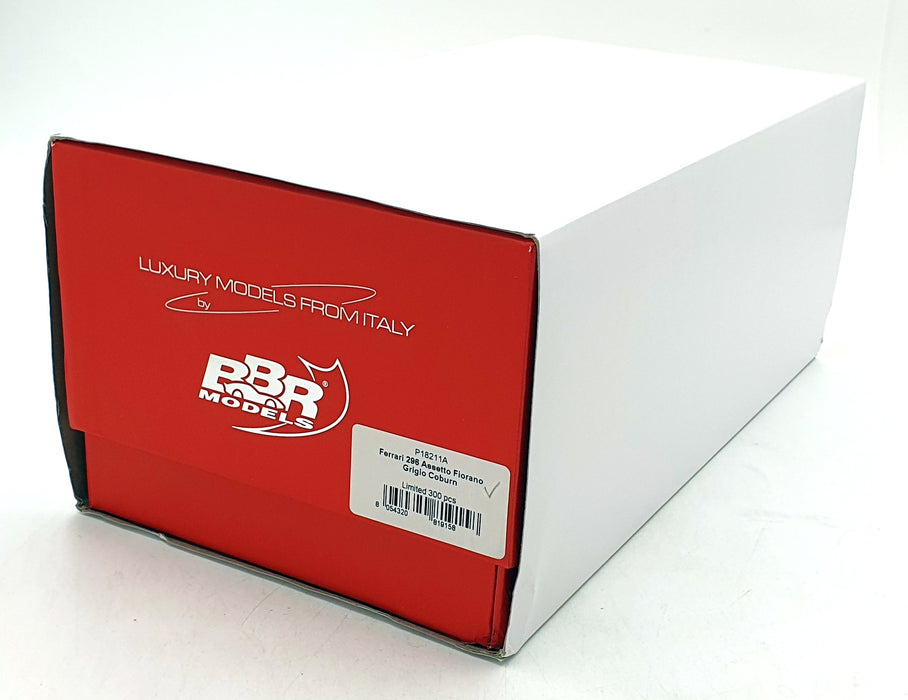 BBR 1/18 Scale P18211A - Ferrari 296 Assetto Fiorano - Grigio Coburn