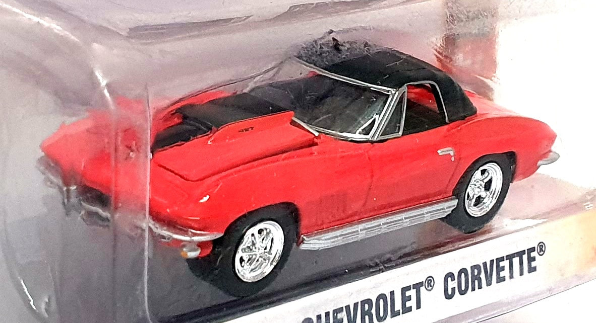 Greenlight 1/64 Scale 21740-X - 1967 Chevrolet Corvette - Red