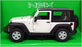 Welly NEX 1/24 Scale Diecast 22489-WH - 2007 Jeep Wrangler - White