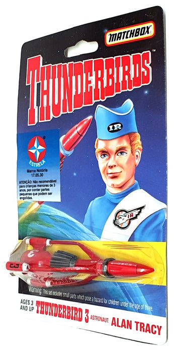 Matchbox Diecast TB-003 - Thunderbird 3 Alan Tracy Thunderbirds - Red