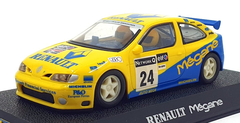 Scalextric 1/32 Scale Slot Car C.2029 - Renault Megane "Rallye" #24