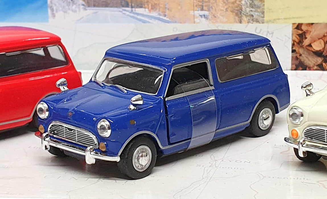 Mini Cooper Bleue Toit Noir 1/43 - Modèle Réduit Voiture Collection Cararama - 13