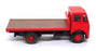 Base Toys 1/76 Scale Diecast BF-02 - Leyland Flat Bed Lorry - Red