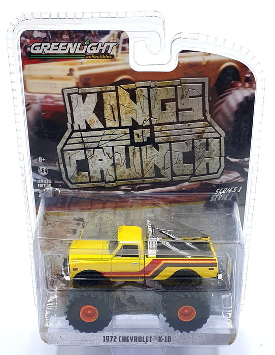 Greenlight 1/64 Scale 49010-F - 1972 Chevrolet K-10 - Yellow