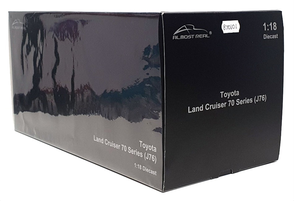 Almost Real 1/18 Scale 870101 - Toyota Land Cruiser 70 Series (J76) - Blue
