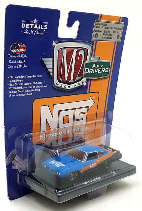 Castline M2 Machines 1/64 Scale R44 - 1969 Pontiac GTO - NOS