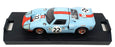 Bang 1/43 Scale 7208 - Ford GT40 Sebring 1969 #22 Ickx/Oliver