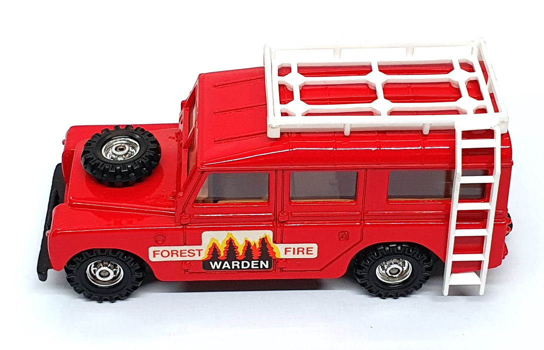Corgi 12.5cm Long Original Diecast 421 Land Rover 109WB Forest Fire Warden - Red