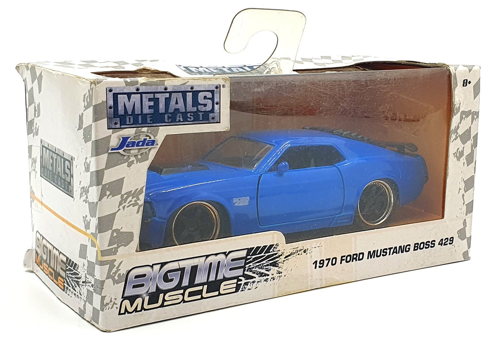 Jada 1/32 Scale Diecast 24073 - 1970 Ford Mustang BOSS 429 - Blue
