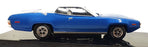 Ixo 1/43 Scale CLC601N.22 - 1971 Plymouth Satellite Sebring Plus - Met. Blue