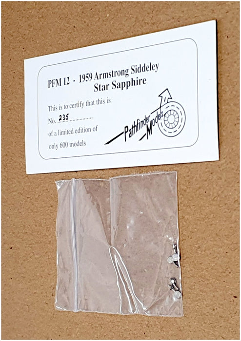 Pathfinder Models 1/43 Scale PFM12 - 1959 Armstrong Siddeley Star Sapphire