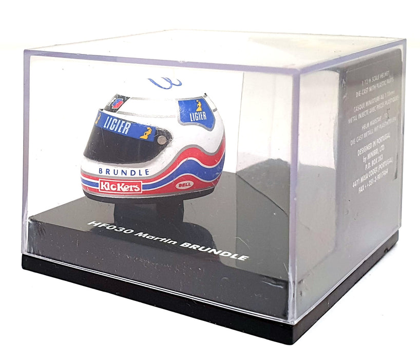 Onyx 1/12 Scale Diecast HF030 - F1 Helmet Martin Brundle