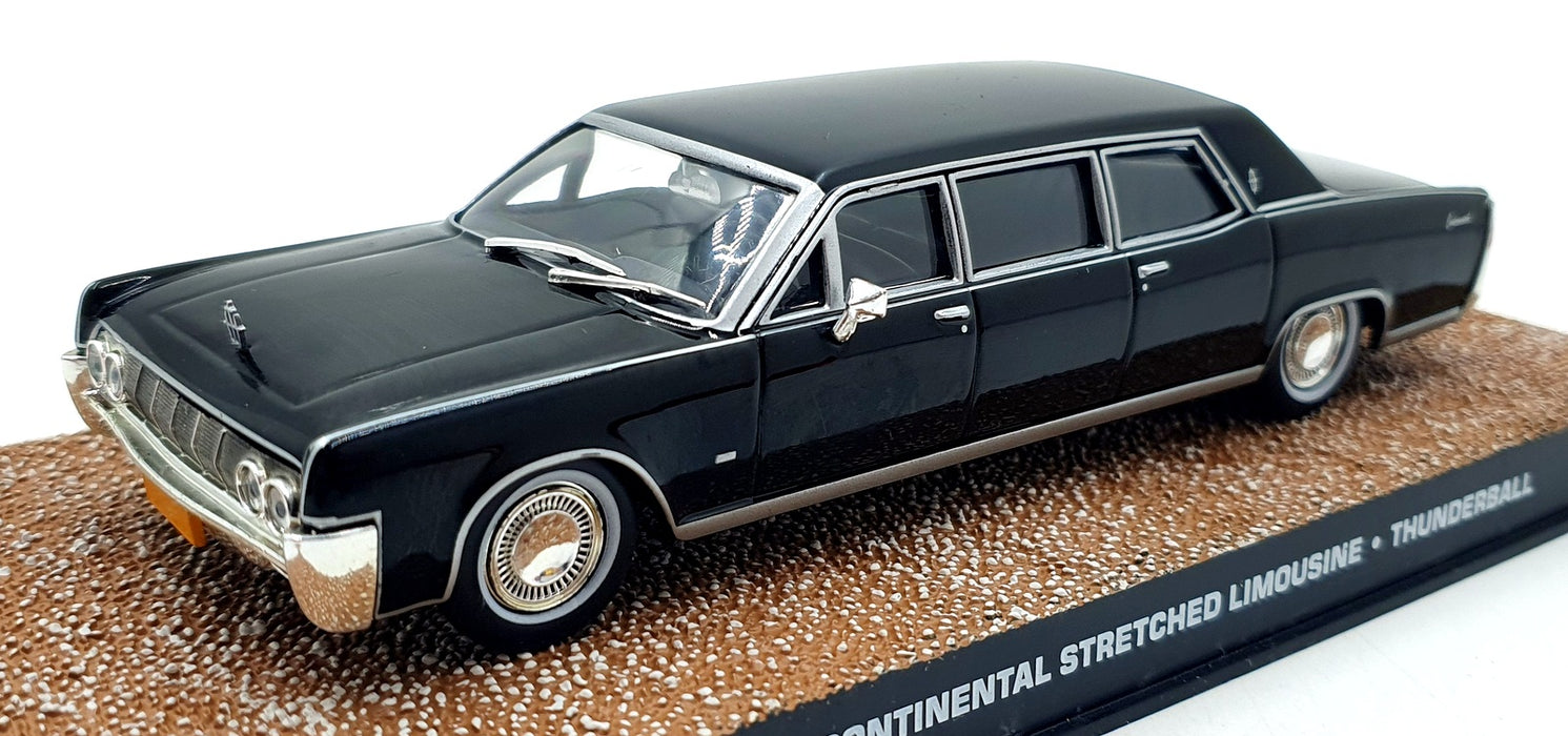 Fabbri 1/43 Scale 007 Bond Model Lincoln Cont Stretched Limousine Thunderball