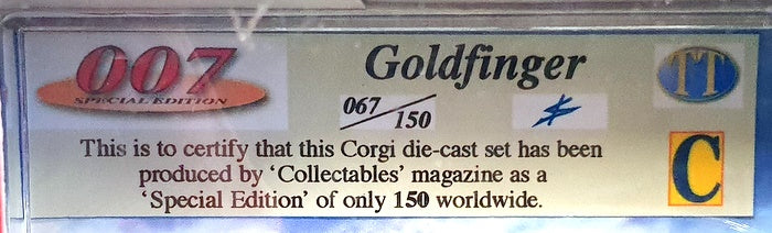 Corgi TY95902 Aston Martin DB5 & Rolls Royce + Figs Bond 007 Goldfinger 1 Of 150