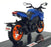 Maisto 1/18 Scale 34007-24907 - 2024 Suzuki Katana Motorbike - Met. Blue/Orange