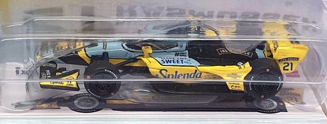 Ixo 1/64 Scale 5863 - 2025 Indycar Series ECR #21 - Christian Rasmussen