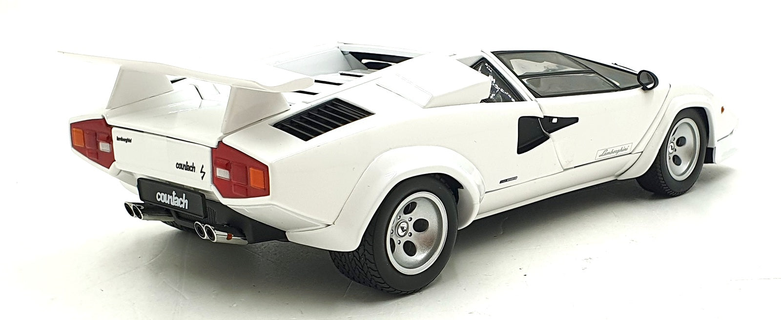 Kyosho 1/18 Scale Diecast KS08320WFL - Lamborghini Countach LP 400S - White
