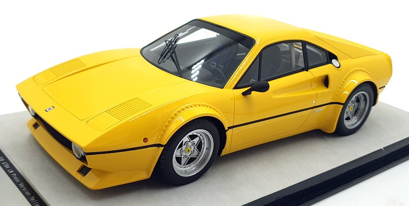 Tecnomodel 1/18 Scale TM18-208D - Ferrari 308 GTB/4 LM 1976 Press - Yellow