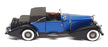 Franklin Mint 1/24 Scale 19626H - 1933 Duesenberg SJ Victoria - Blue/Black