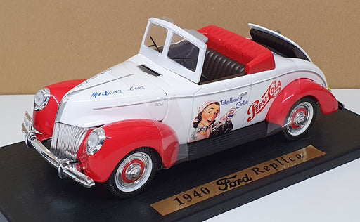 Golden Wheel 1/18 Scale Diecast 00029 - 1940 Ford Pepsi Cola - Cream/Red