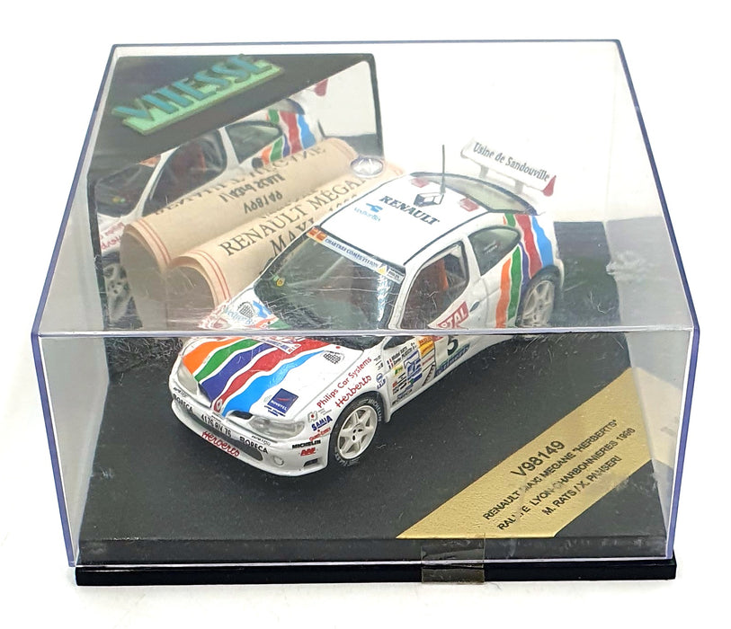 Vitesse 1/43 Scale V98149 - Renault Maxi Megane "Herberts" #5 Rally 1998