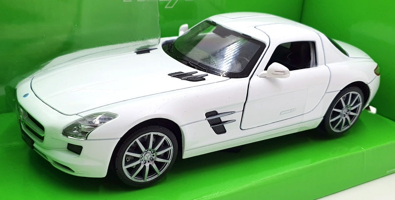 Welly NEX 1/24 Scale Diecast 24025W - Mercedes-Benz SLS AMG - White