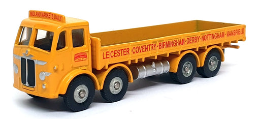Lledo 1/76 Scale DG176011 - Leyland 8 Wheel Dropside Jack Richards - Yellow