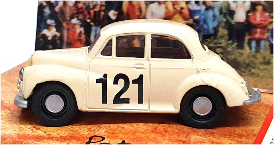Corgi 1/43 Scale 96740 - Morris Minor #121 Pat Moss - White