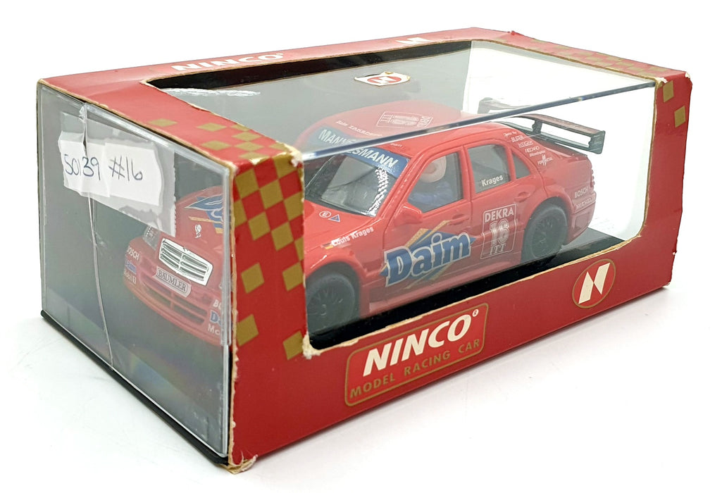 Ninco 1/32 Scale Slot Car 50139 - AMG Mercedes C-Klasse #16 "Daim"