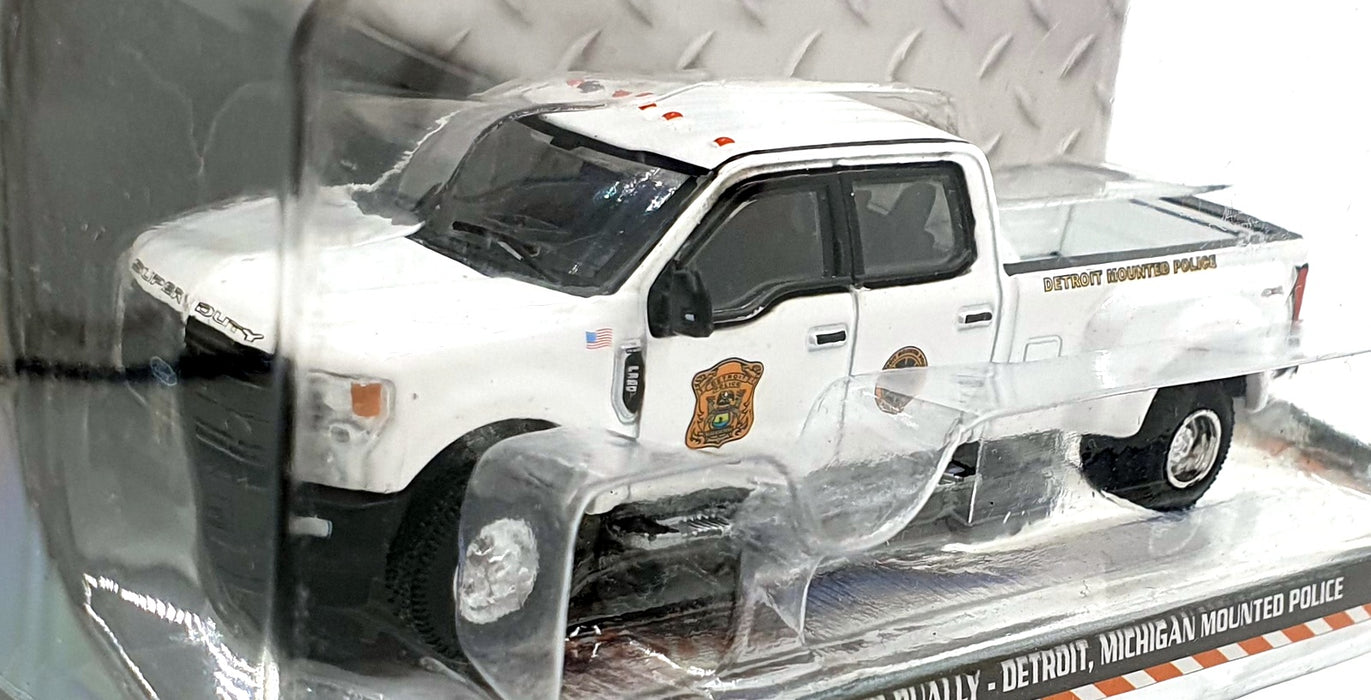 Greenlight 1/64 Scale 46080-D - 2017 Ford F-350 Dually Detroit Michigan Police
