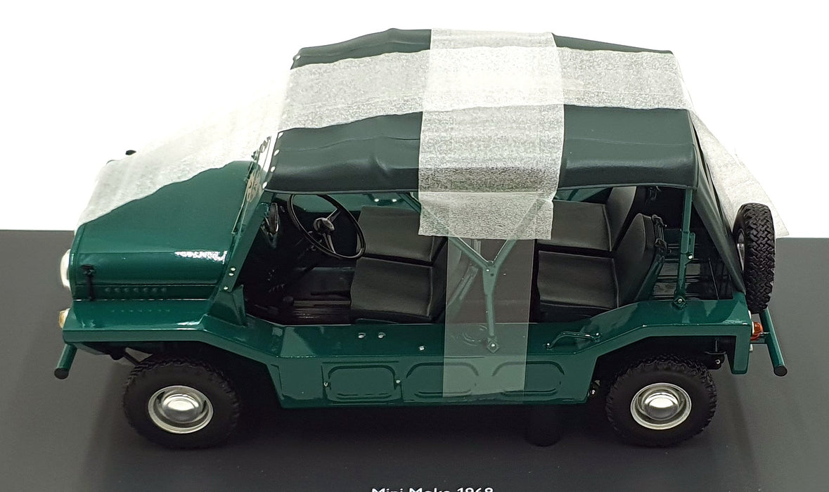 Schuco 1/18 Scale Diecast 18U00167 - 1968 Mini Moke - Green