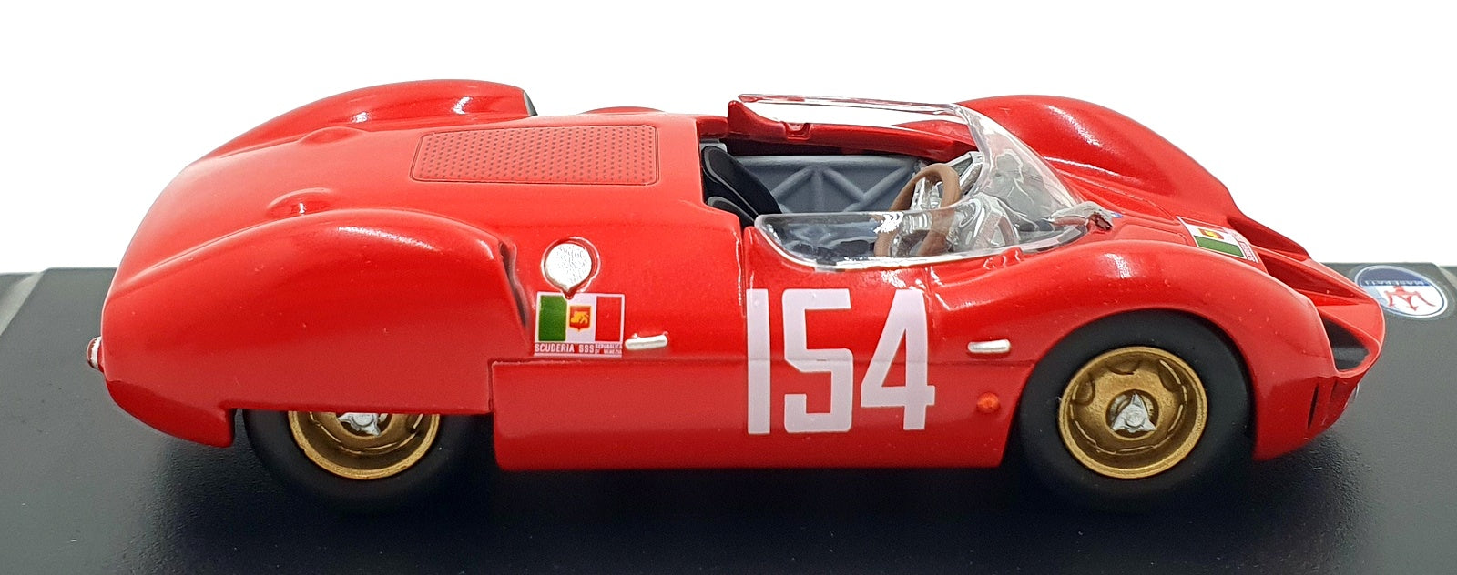 Leo Models 1/43 Scale 5326B - Maserati Tipo 64 Targa Florio 1962 #154 Abate