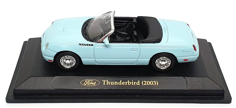 Road Signature 1/43 Scale 94243 - 2003 Ford Thunderbird Conv - Lt Blue