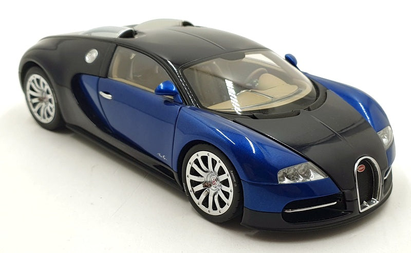 Autoart 1/18 Scale Diecast 70903 - Bugatti EB 16.4 Veyron Showcar - Blue/Blue
