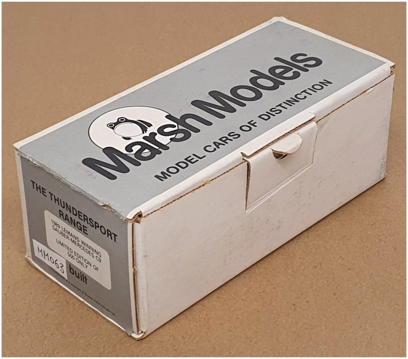 Marsh Models 1/43 Scale MM063 - Sauber Mercedes C9 #63 Winner Le Mans 1989