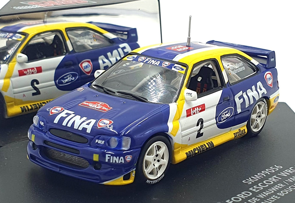 Skid 1/43 Scale SKM99056 - Ford Escort WRC "Fina" #2 Rally Boucles De Spa 1999