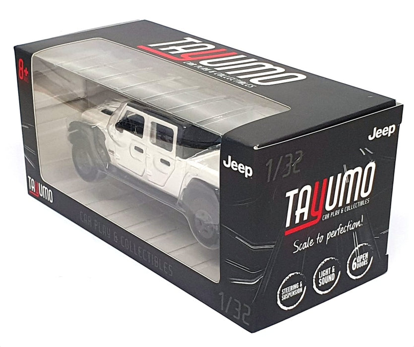 Tayumo 1/32 Scale Diecast 32170026 - Jeep Gladiator - White