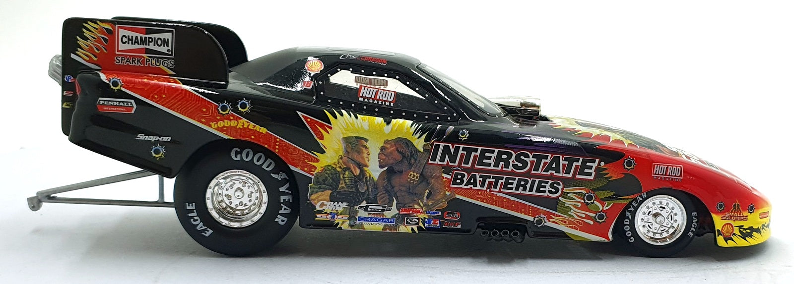 Action 1/24 Scale W249829261-1 Pontiac Funny Car Dragster 1998 - Pedregon