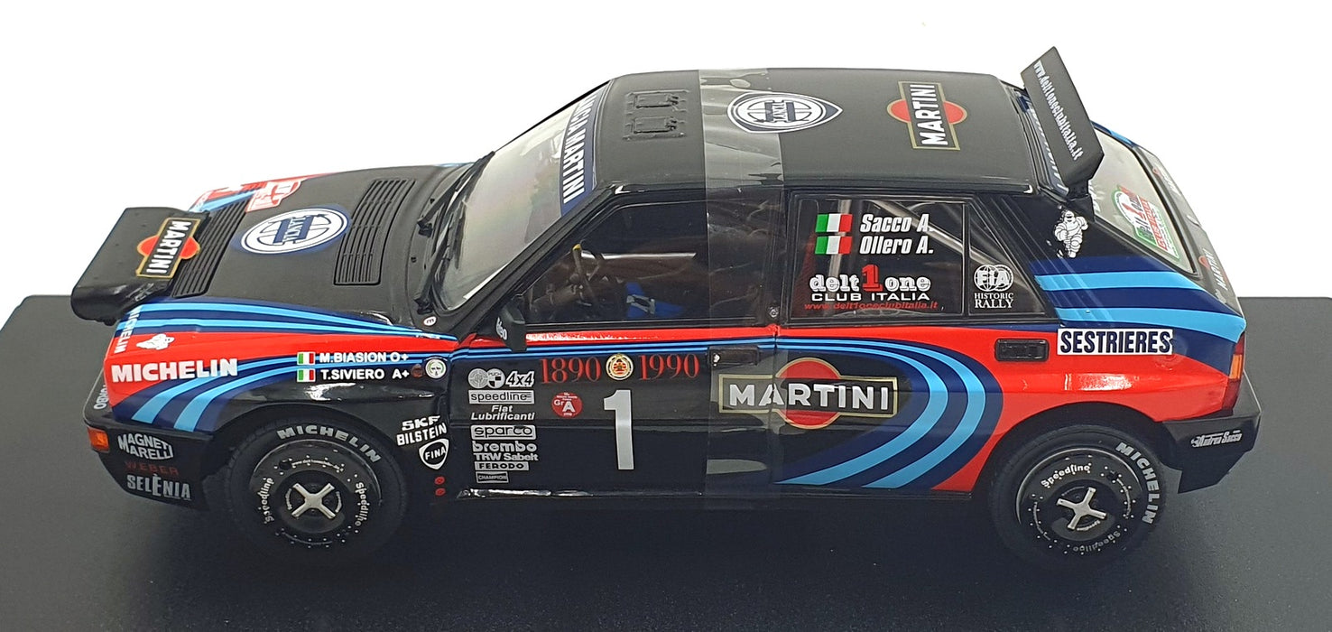Solido 1/18 Scale S1807809 - Lancia Delta HF Integrale #1 Monte Carlo 1990