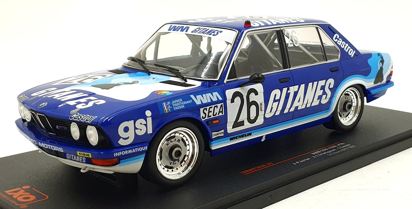 IXO 1/18 Scale 18RMC183A.22 - BMW 528i (E28) #26 24h SPA 1982