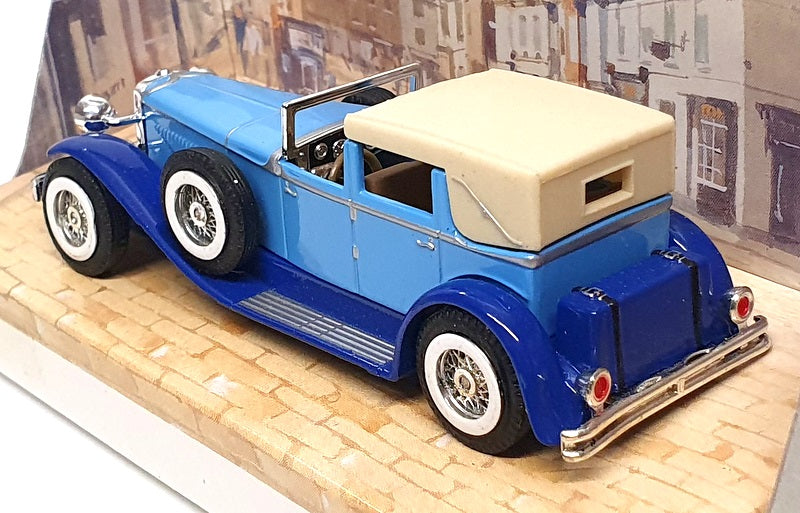 Matchbox Appx 10cm Long Diecast Y-4 - 1930 Duesenberg Model J - Blue